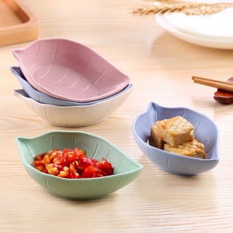Leaf-shaped Small Size Plate for Snacks