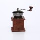 Conical Burr Wooden Coffee Mill Manual Hand Grinder